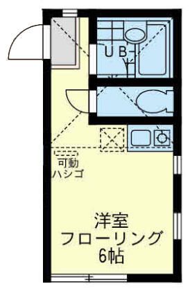 ユナイト鶴見チッタ・デル・バチカーノの間取り