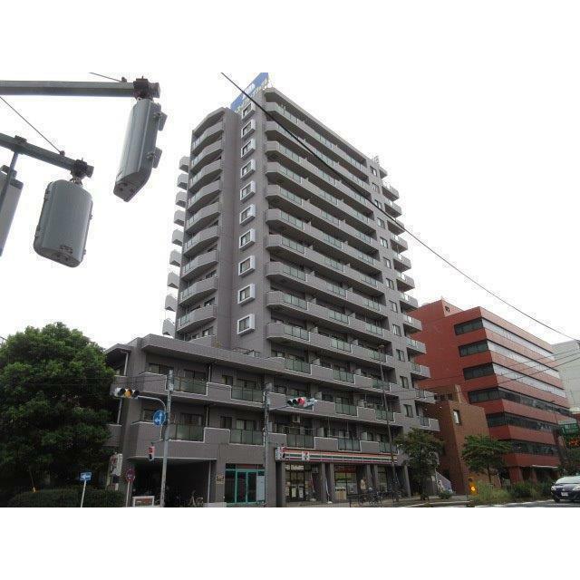 板橋区熊野町のマンションの建物外観