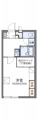 レオパレスドリーム坂出の間取り