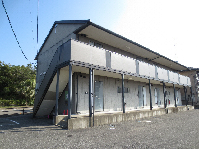 徳島県阿南市那賀川町上福井南川渕の賃貸アパートの外観