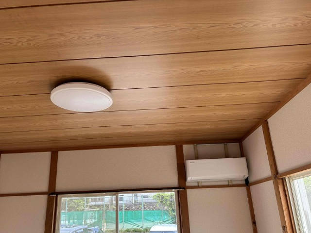 その他　照明・エアコン（和室）