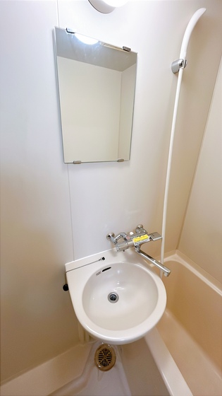 洗面設備　他号室のお写真です