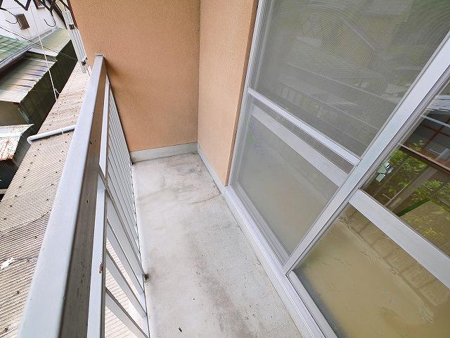 バルコニー　広々としたバルコニーです