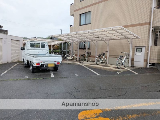 駐車場　眺望