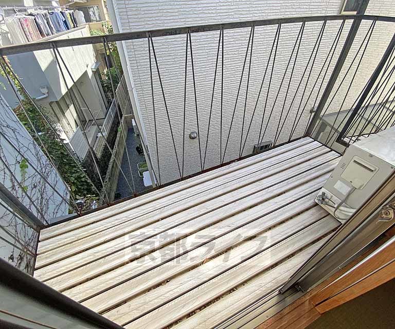 バルコニー　風当りの良いバルコニーです。