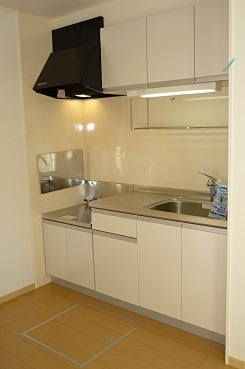 キッチン　お好きなガスコンロを設置可能です。