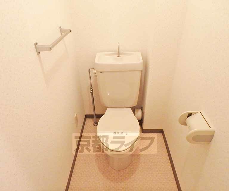 トイレ　シンプルが落ち着きます