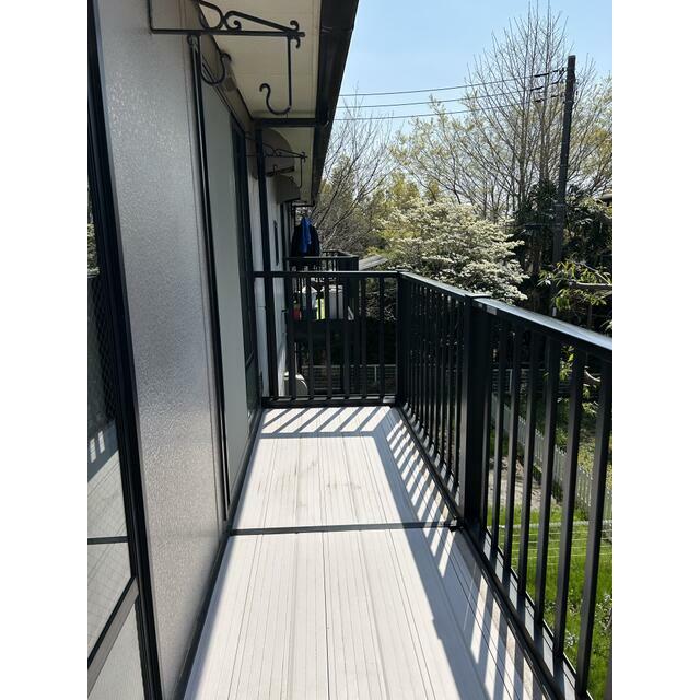 バルコニー　写真は以前撮影したものです。