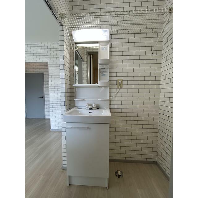 洗面設備　写真は以前撮影したものです。