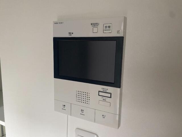 セキュリティ　モニター付きインターホン?