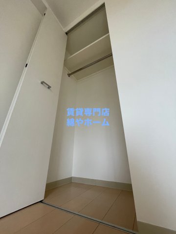 収納　たっぷりとした収納スペースです