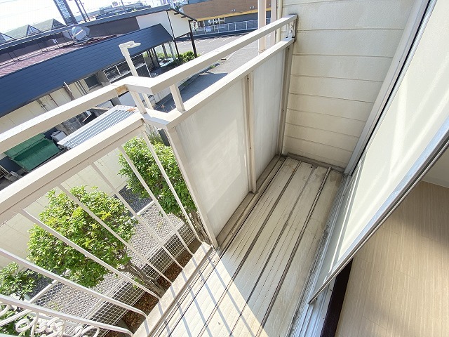 バルコニー　日当たり良好！