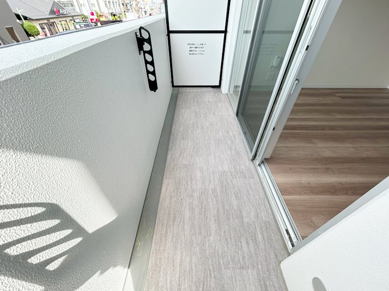 バルコニー　他号室参考写真