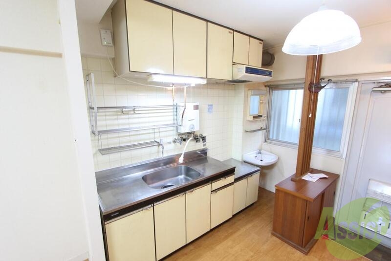 キッチン　お料理がしやすい大きいキッチン