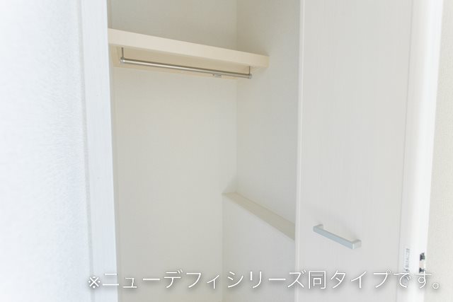 収納　施工イメージです。