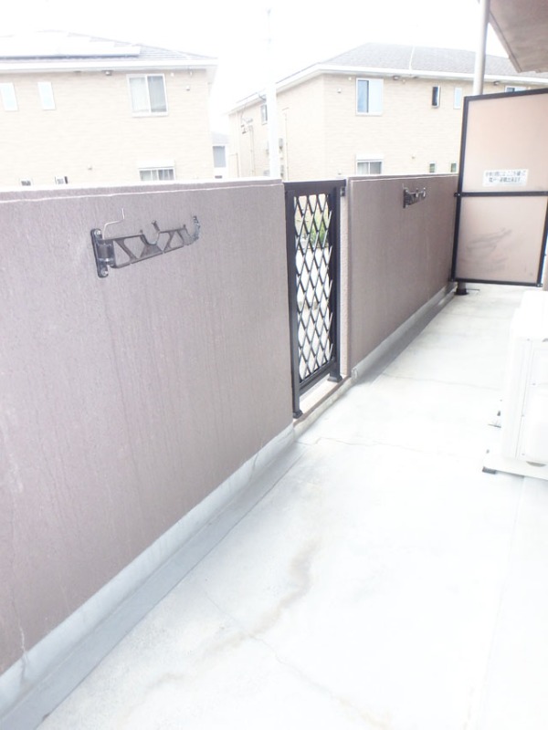 バルコニー　南向きで日当たり良好♪