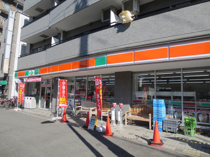 コンビニ　サンクス（コンビニ）まで500m