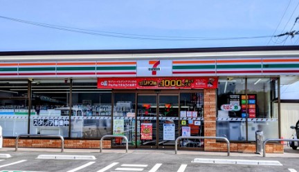 コンビニ　セブン－イレブン　彦根日電硝子前店（コンビニ）まで1714m