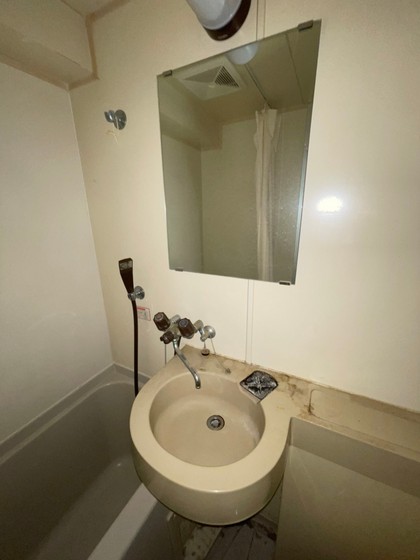 洗面設備　※別号室の写真です