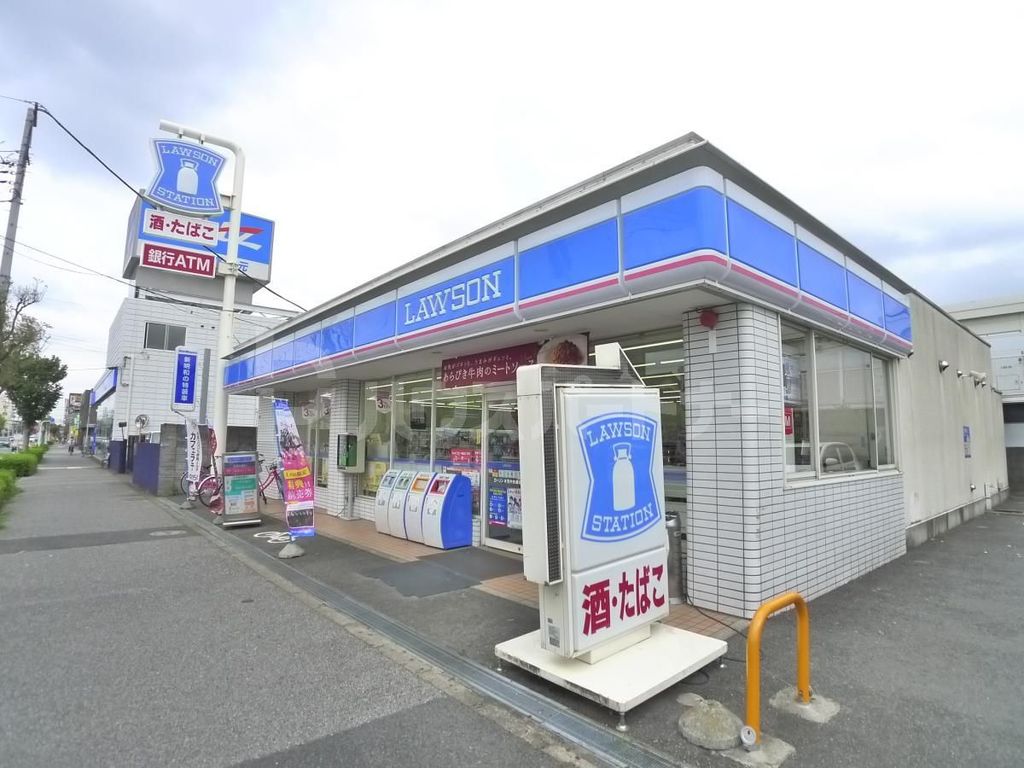 コンビニ　ローソン水元中央通店（コンビニ）まで110m