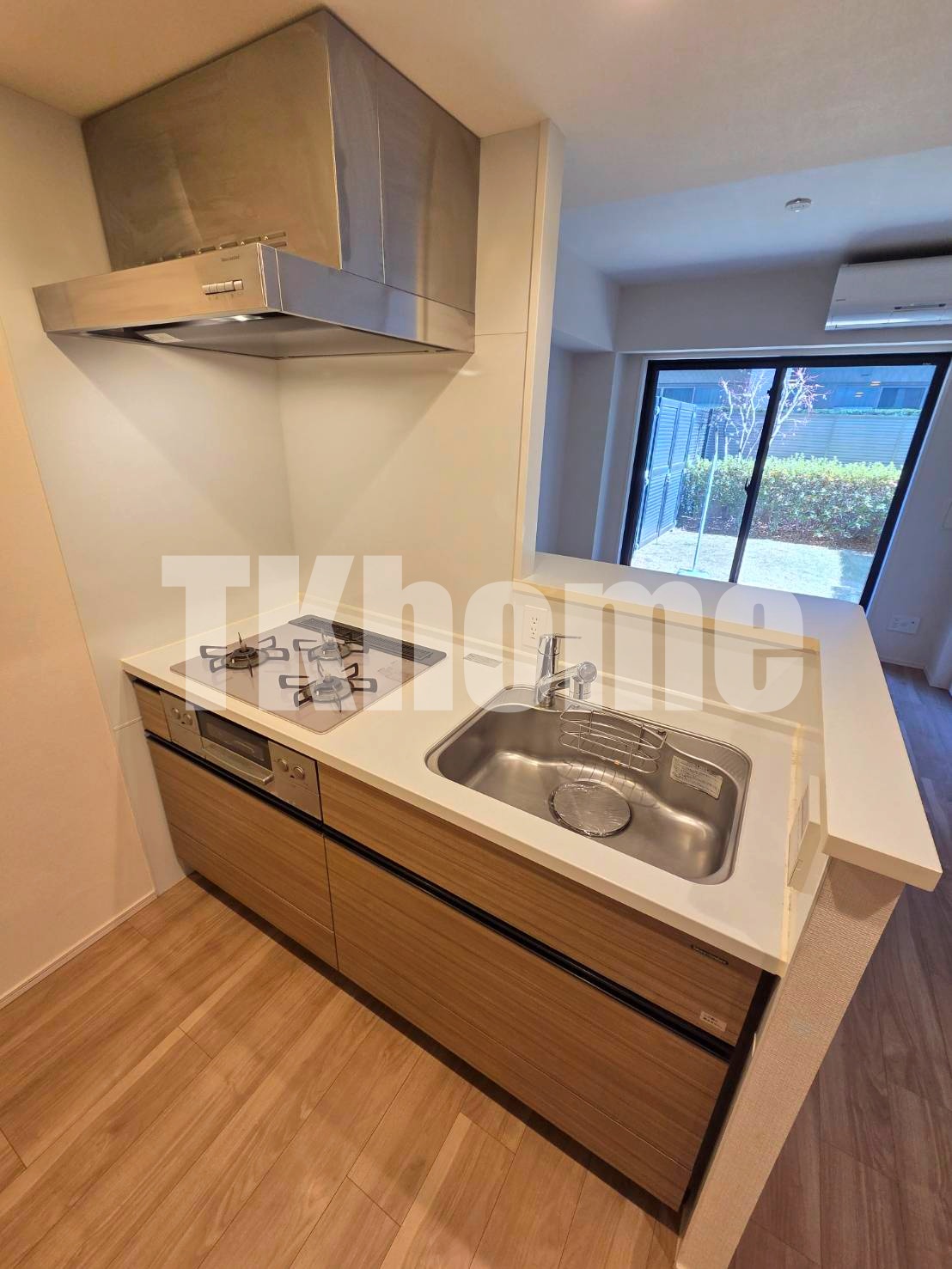 キッチン　3ツ口コンロ