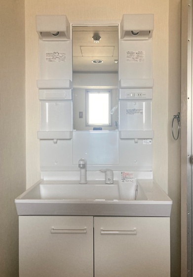 洗面設備　他号室のお写真です