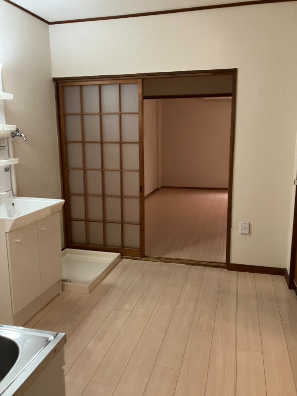 清光ハイツの玄関写真