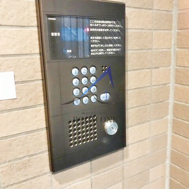 セキュリティ　オートロックです。