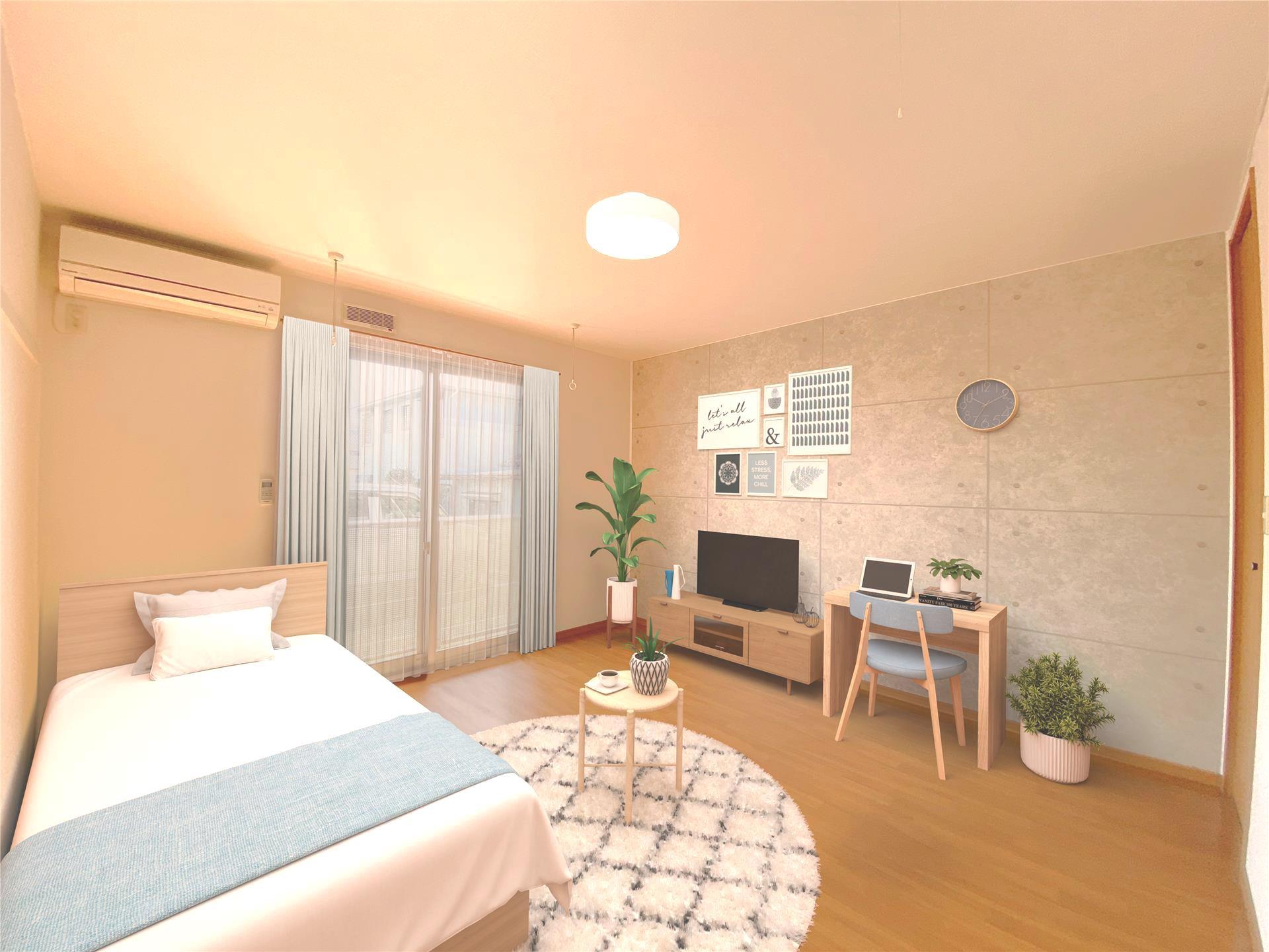 居室・リビング　※CG家具・家電。現状優先。