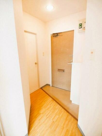 玄関　ゆったりとした玄関。