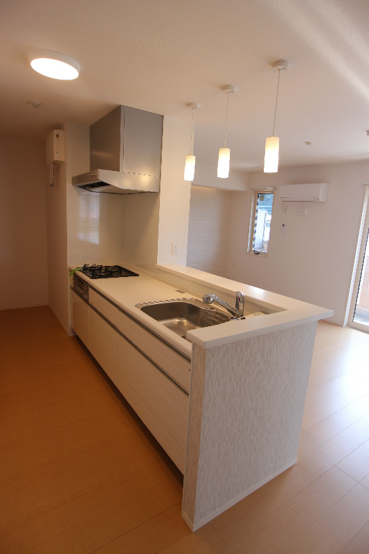 キッチン　キッチン　人気ハウスメーカー施工の新築物件です。