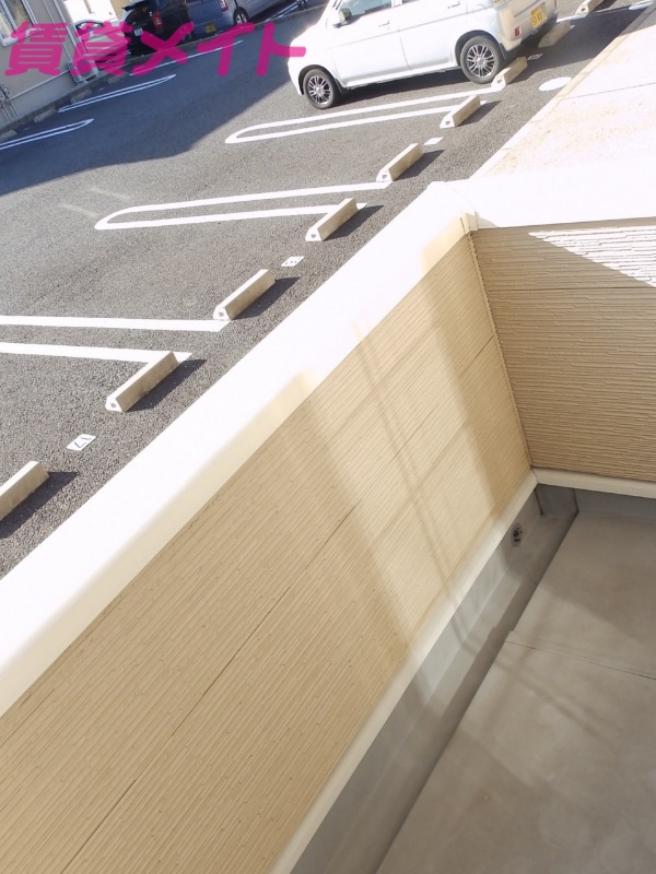 バルコニー　同型反転参考写真です。