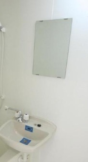 洗面設備　朝の支度はこちらで