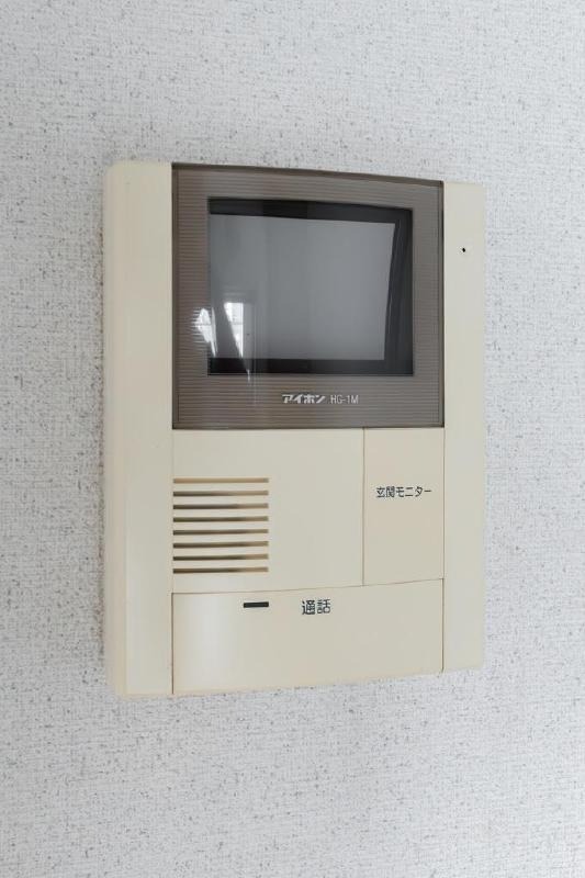 セキュリティ　モニタ付きで急な来客時も安心