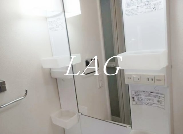 洗面設備　洗面台です。