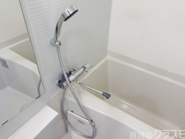 バス・シャワールーム　シングルレバーなので使いやすい♪