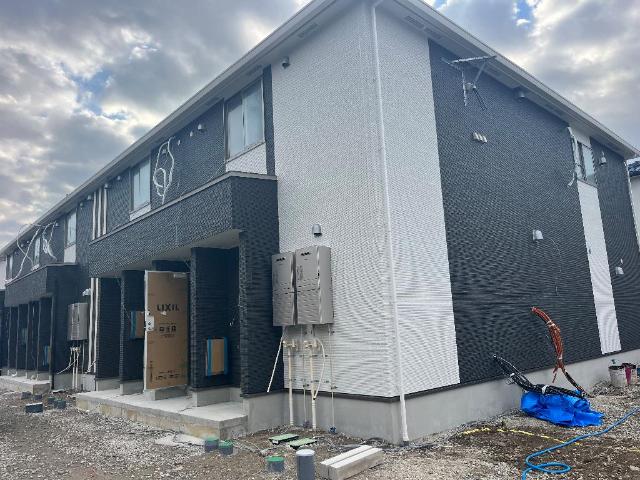 建物外観　建築現場