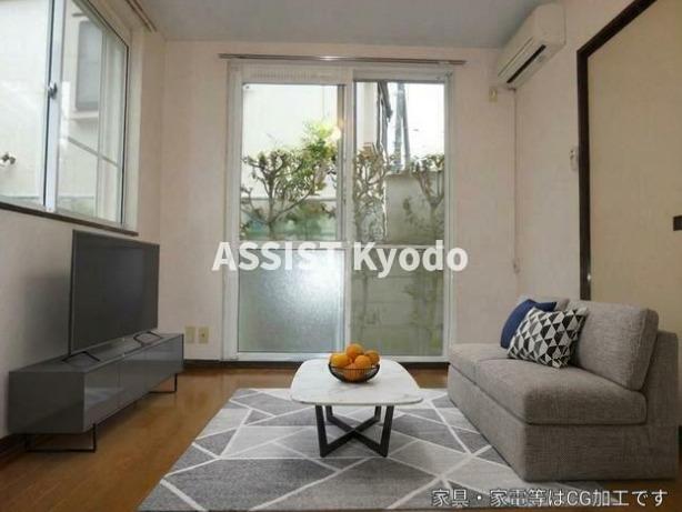 居室・リビング　家具・家電はイメージ画像です