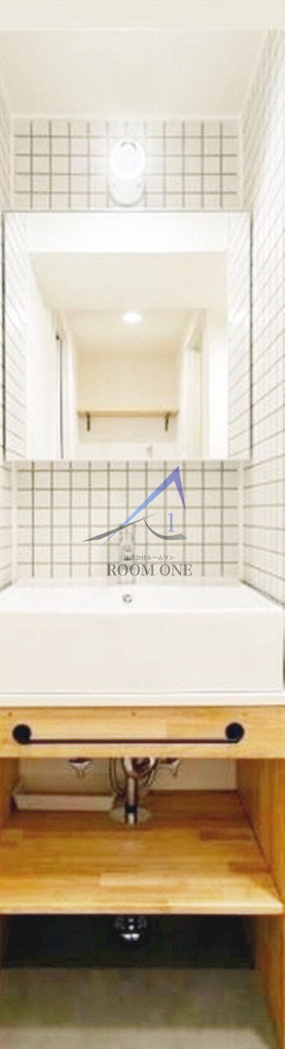 洗面設備　洗面台です。