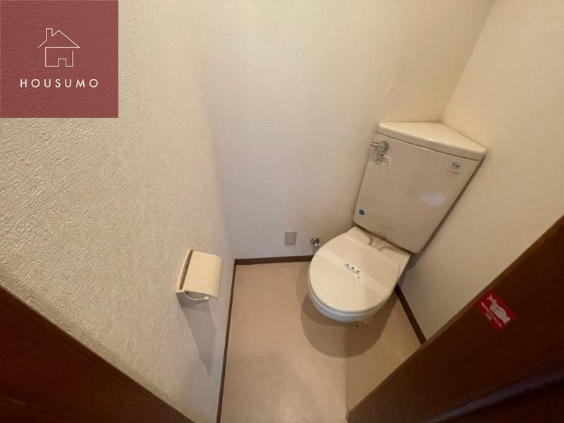 トイレ　ゆったりとした空間のトイレです