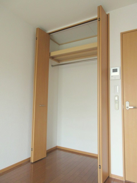 収納　大容量のクローゼット完備