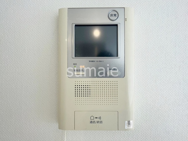 セキュリティ　モニター付きインターホンです。
