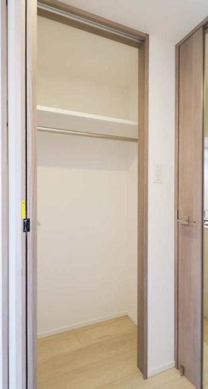 収納　たっぷりとした収納スペースです