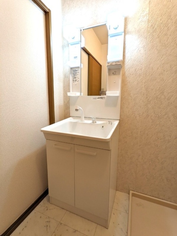 洗面設備　図面と現状に相違がある場合には現状を優先