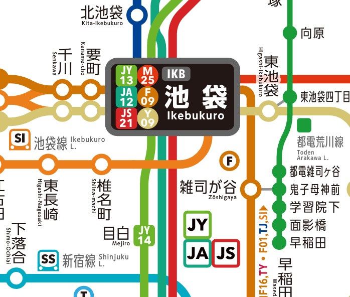 眺望　☆路線図☆