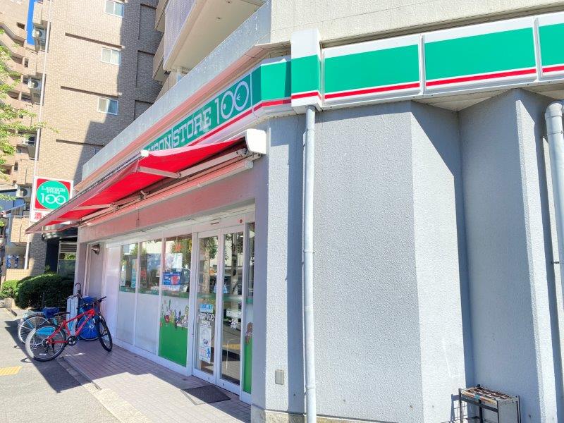コンビニ　ローソンストア100泉飯田町店（コンビニ）まで114m