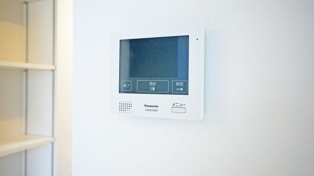 セキュリティ　モニター付きインターフォンです☆