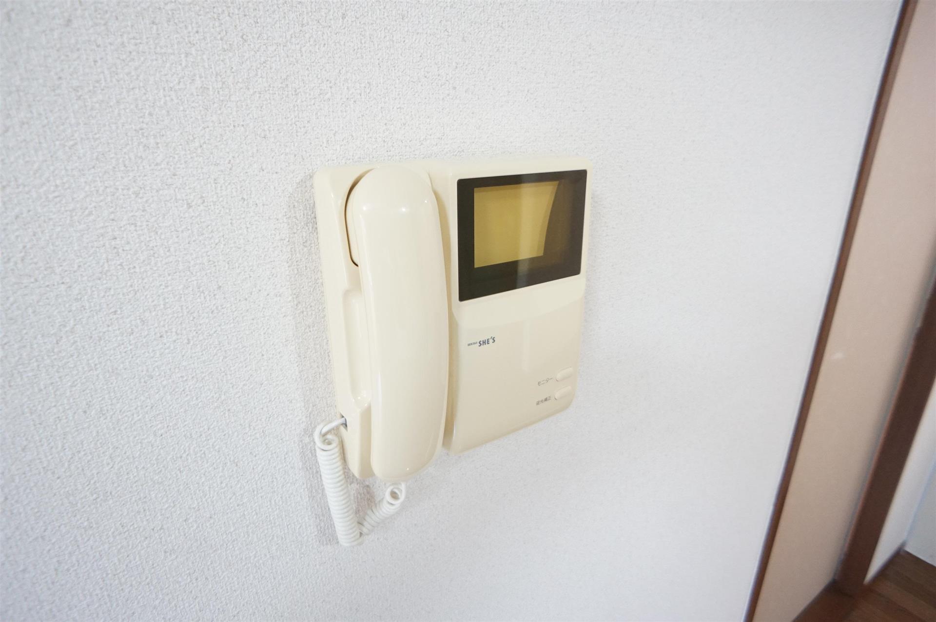 セキュリティ　モニタ付インターホン