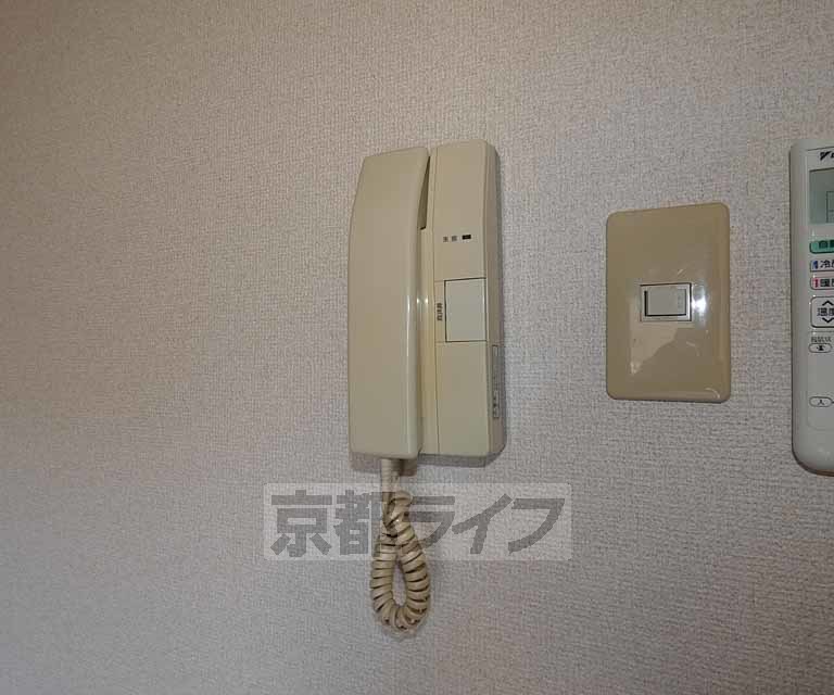 セキュリティ　・モニターはありません