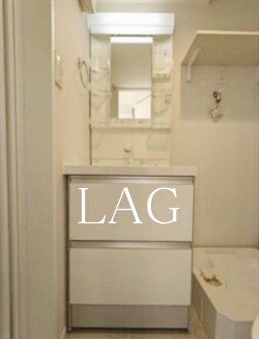 洗面設備　洗面台です。